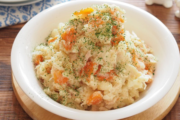 レンジで作るポテトサラダ