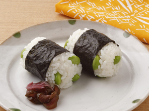 枝豆おにぎり