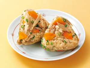 鶏ごぼうごはんおにぎり