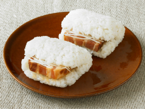 しっぽく風ベーコン角煮おにぎり