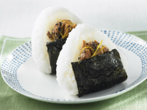 いわしのごま漬けおにぎり