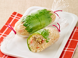 恵方巻風ロールおにぎり