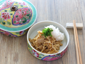 しょうが入り！レンチンなめたけ