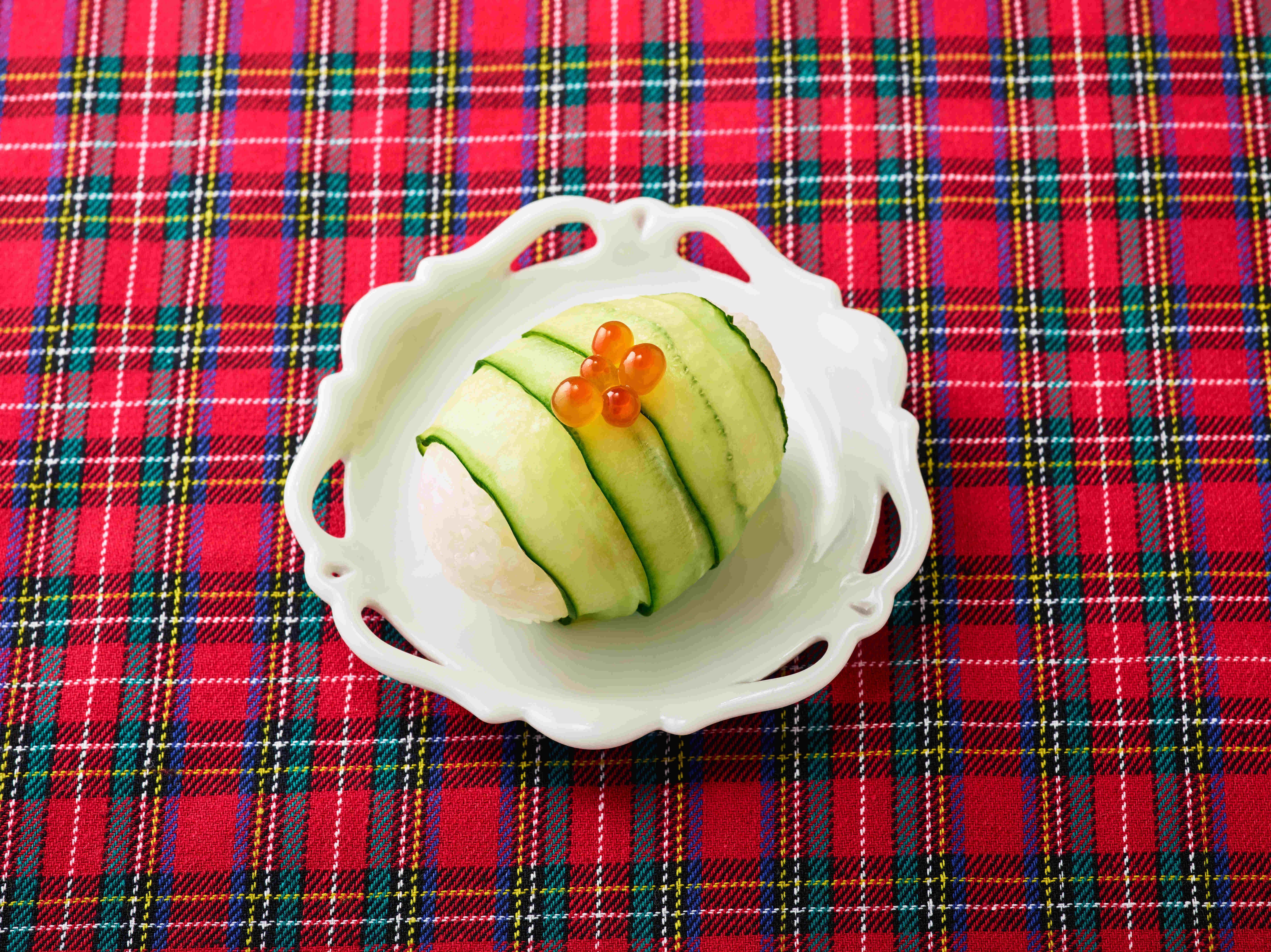 きゅうりとツナのサラダおにぎり