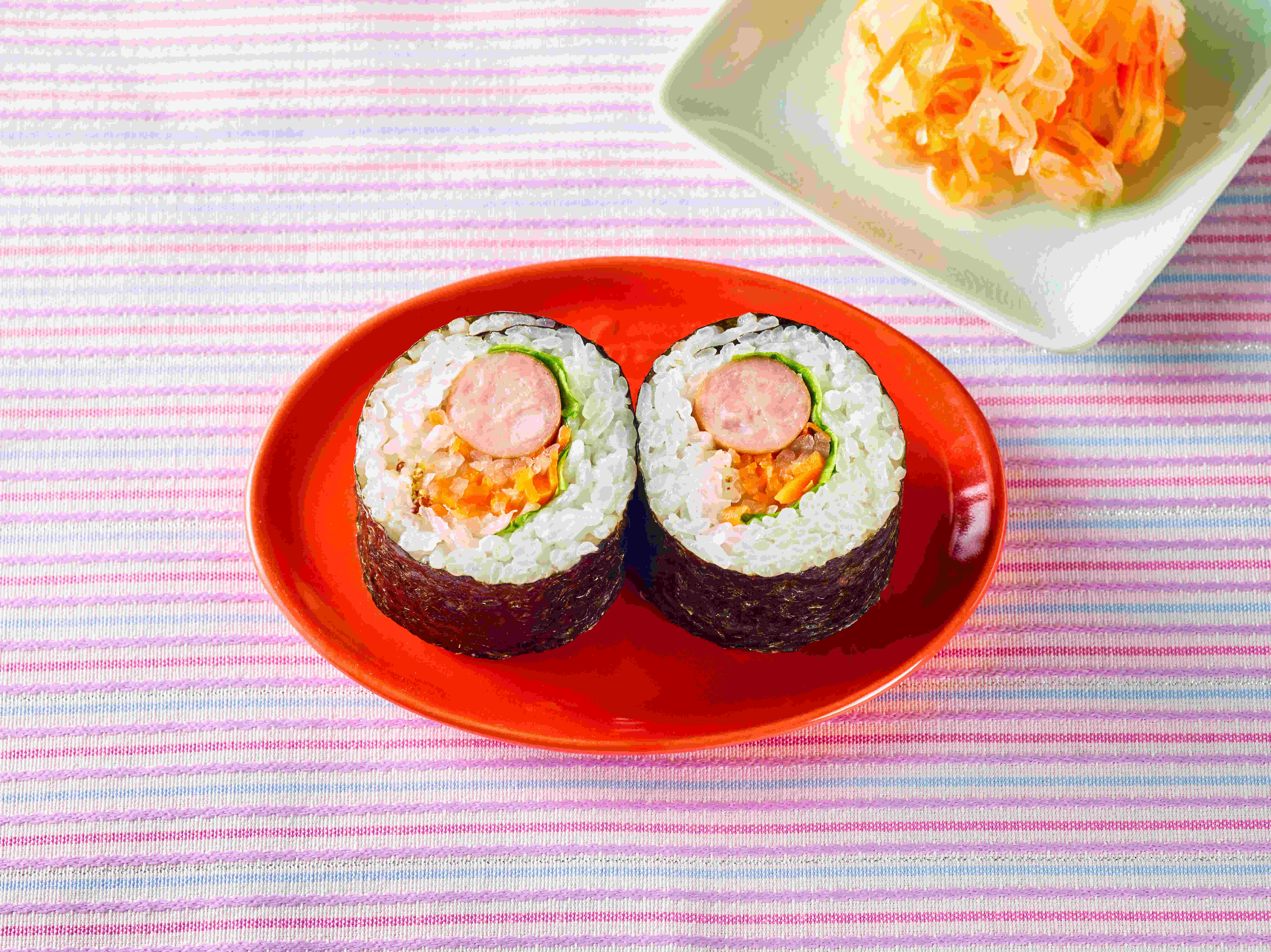 なますとウインナーのり巻き
