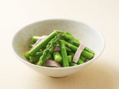 アスパラのベーコン蒸し