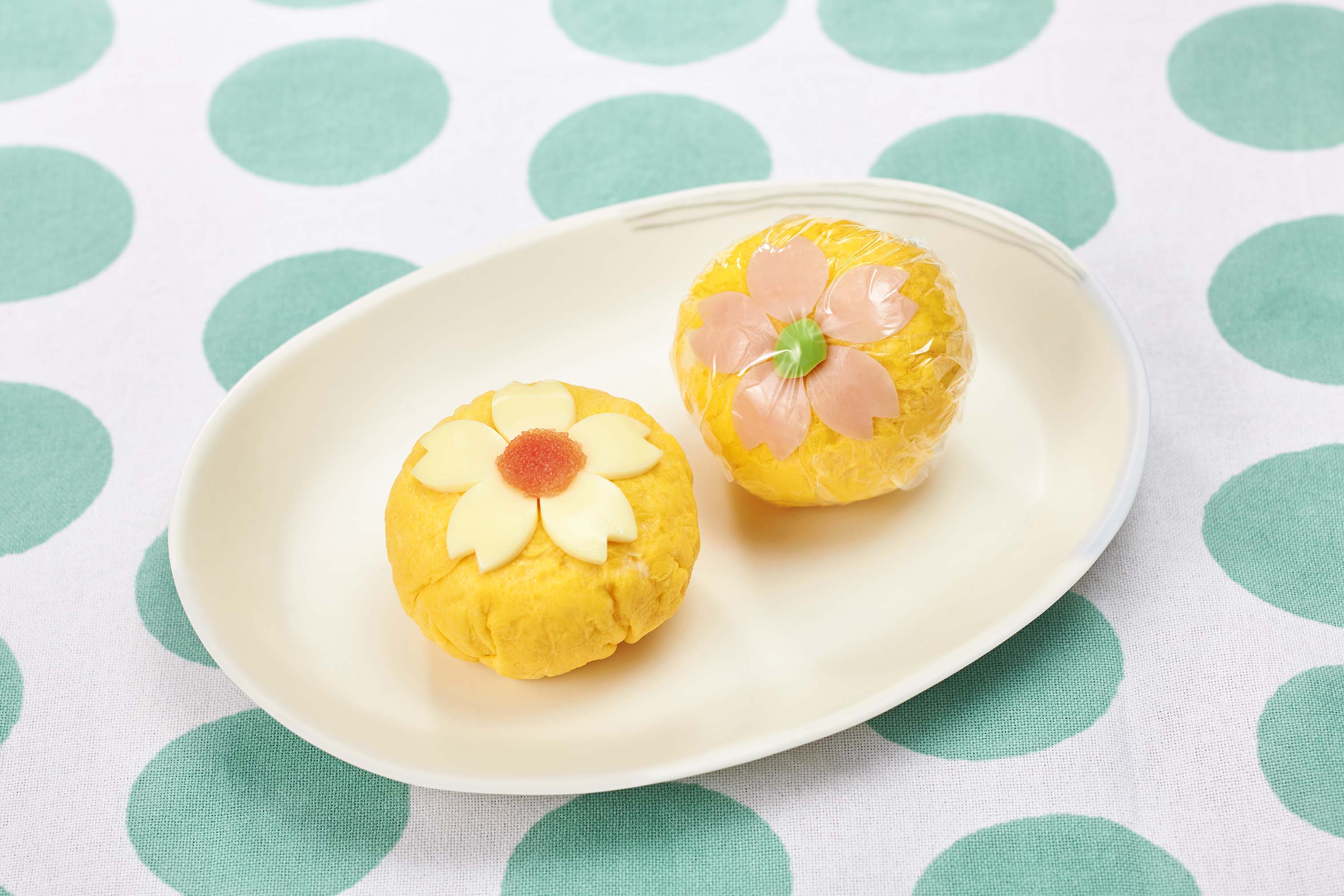 春のお花おにぎり
