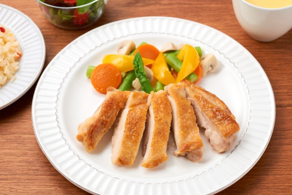 鶏肉のソテー蒸し