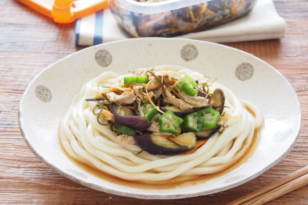 3．冷やしうどん・そうめんのトッピングとし