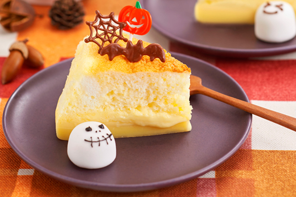 3種の食感が楽しめる♪「魔法のケーキ」