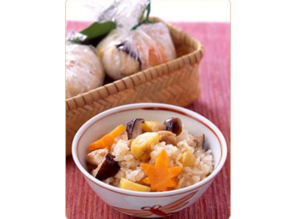 ほくほく食感がたまらない！「季節の味覚満載ごはん」