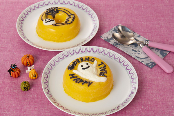レンチンで作れてラクちん♪「かぼちゃプリン」