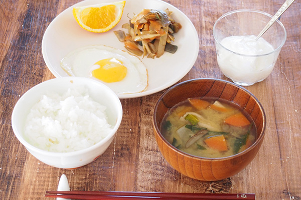 朝ごはん