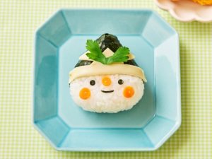 かぶとの男の子おにぎり