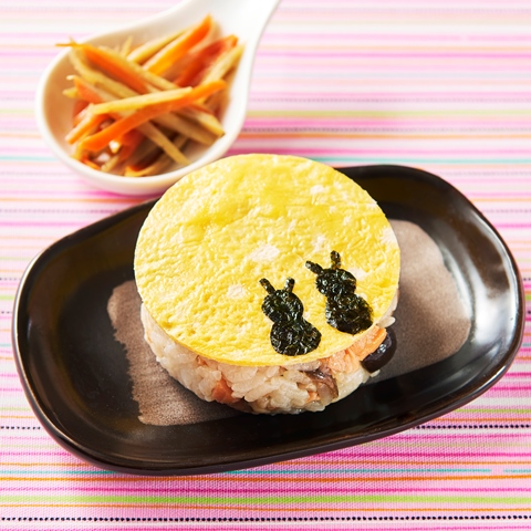 満月おにぎり