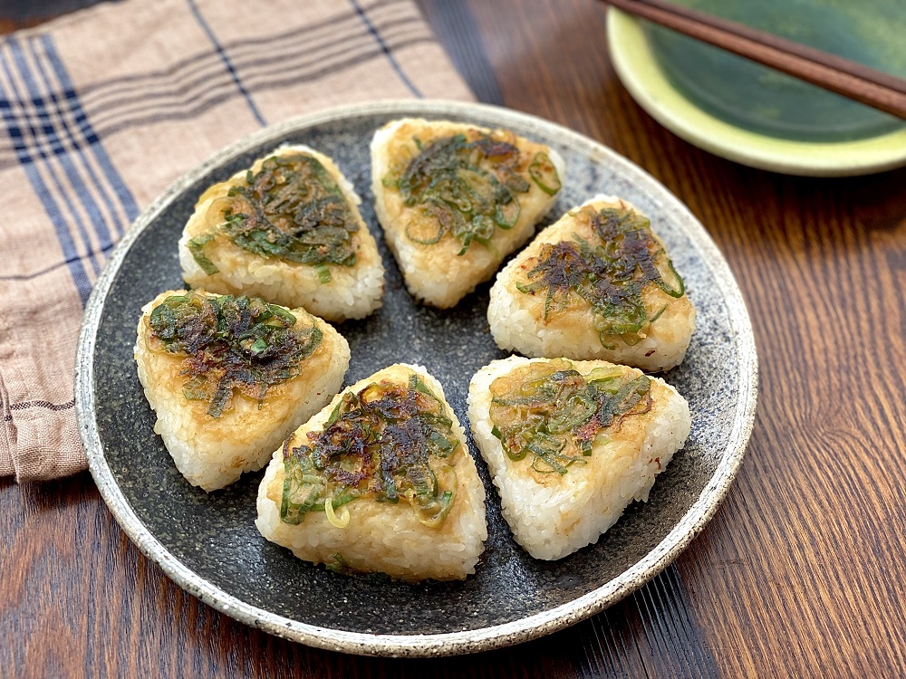 ねぎみそ焼きおにぎり