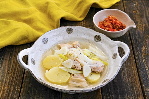 レンジで簡単！タッカンマリ風