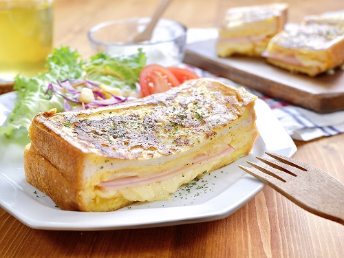 クロックムッシュ風『とろ～りチーズのおかずフレンチトースト』