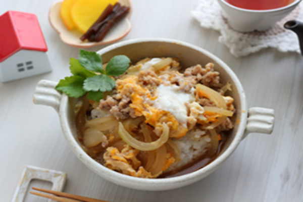 フライパンやお鍋は必要なし！時短親子丼