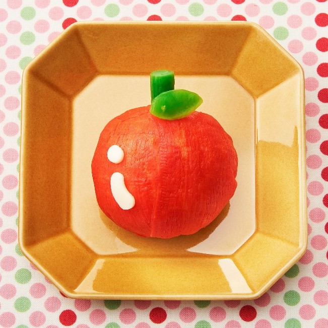 りんごのおにぎり
