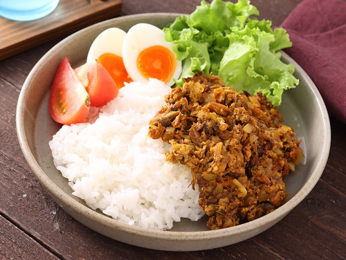 栄養満点♪さば缶ドライカレー