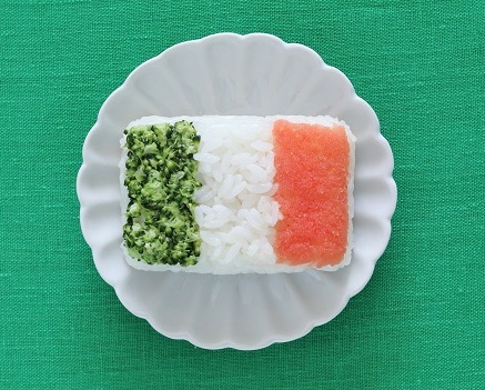 国旗おにぎり<br>（イタリア）