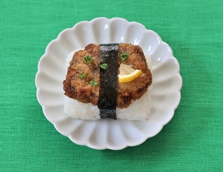 シュニッツェルのおにぎり