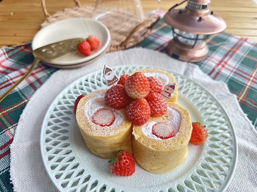親子で作ろう♪<br>クリスマスケーキ