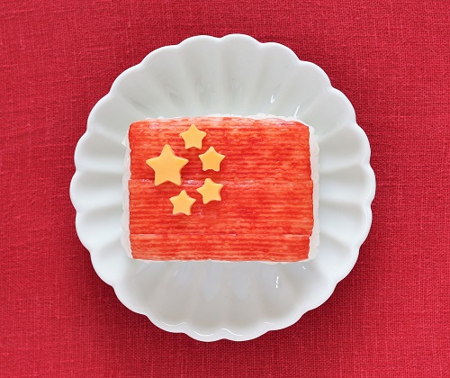 国旗おにぎり（中国）