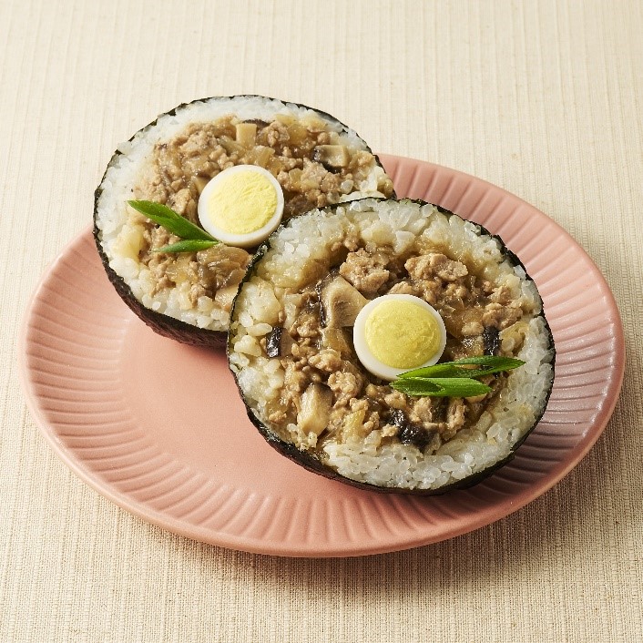 肉まん風ばくだんおにぎり