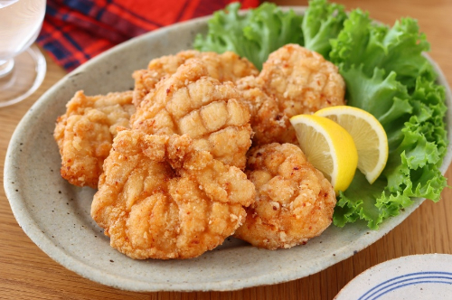 下味しっかり♪むね肉deフライドチキン